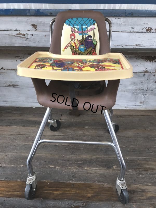 画像1: 70s Vintage McDonalds Kid's Chair (J147) 