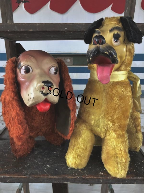 画像10: Vintage Rubber Face Dog Doll Lady and The Tramp (J149)