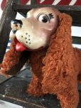 画像1: Vintage Rubber Face Dog Doll Lady and The Tramp (J149) (1)