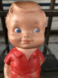 画像9: 60s Vintage Edward Mobley Squeak Doll Boy & Frog (J157)