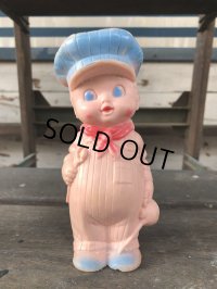 60s Vintage Sun Rubber Doll Engineer (J159)