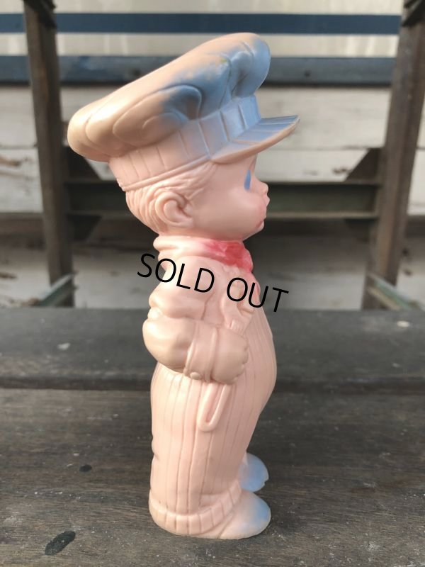 画像4: 60s Vintage Sun Rubber Doll Engineer (J159)