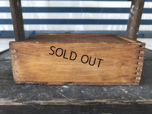 画像5: Vintage Salt Codfish Wooden Box OLD ENGLISH (J166) 