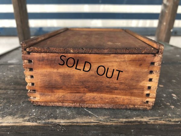 画像4: Vintage Salt Codfish Wooden Box OLD ENGLISH (J166) 