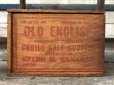 画像1: Vintage Salt Codfish Wooden Box OLD ENGLISH (J166)  (1)