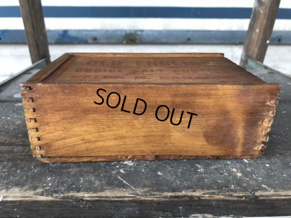 画像3: Vintage Salt Codfish Wooden Box OLD ENGLISH (J166) 