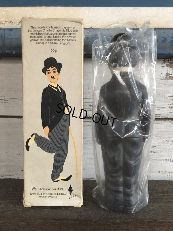 画像2: 70s Vintage Charlie Chaplin Bottle (J171)