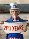 画像10: Vintage 200 Years of America Uncle Sam Plastic Bank  (J182)