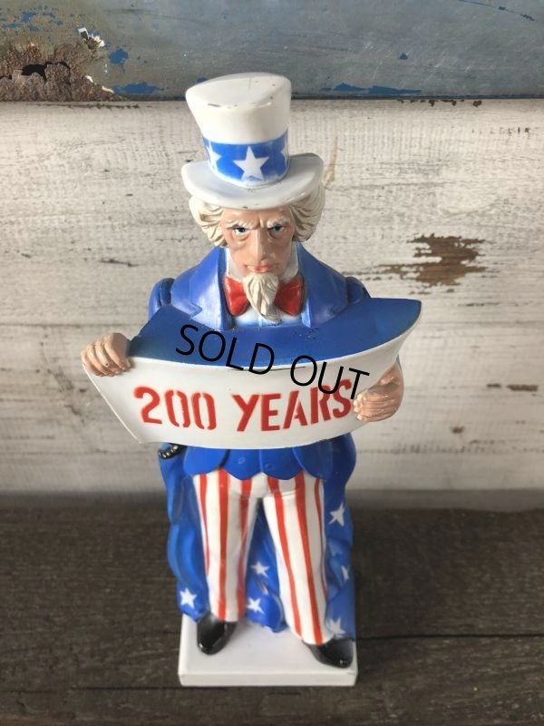 画像9: Vintage 200 Years of America Uncle Sam Plastic Bank  (J182)