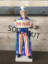 Vintage 200 Years of America Uncle Sam Plastic Bank  (J182)