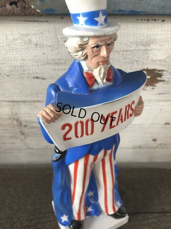 画像8: Vintage 200 Years of America Uncle Sam Plastic Bank  (J182)