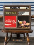 画像1: Vintage Coca Cola Menu Board w/Calendar (J184)  (1)