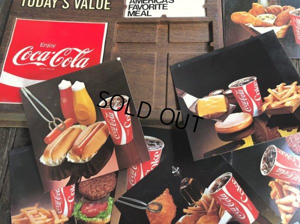 画像8: Vintage Coca Cola Menu Board w/Calendar (J184)