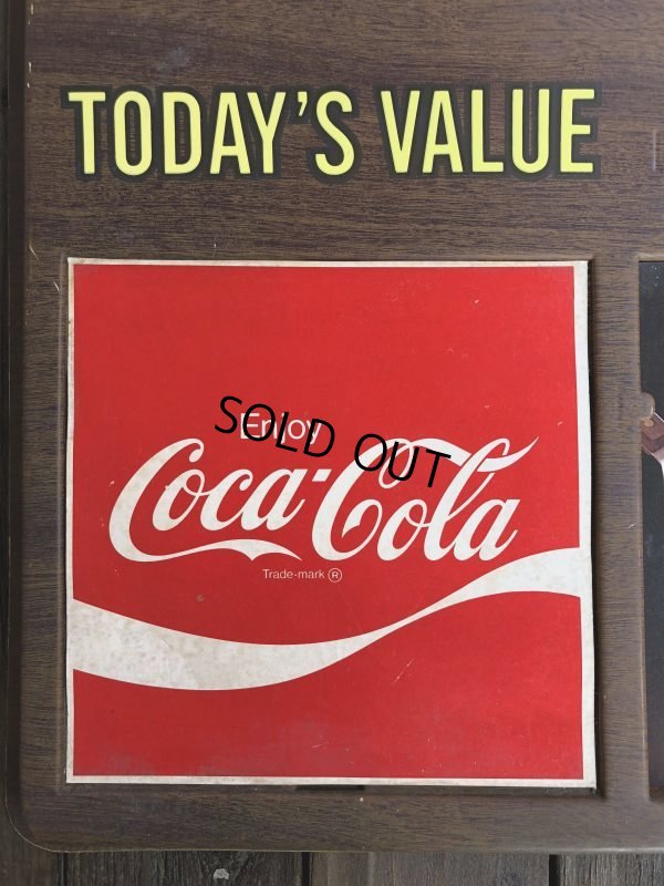 画像9: Vintage Coca Cola Menu Board w/Calendar (J184)