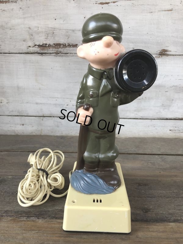 画像1: 80s Vintage Telephone Beetle Bailey (J194)