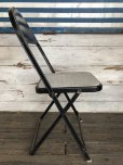 画像2: Vintage Metal Folding Chair (J199) (2)