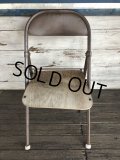 Vintage Metal Folding Chair (J198)