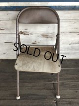 Vintage Metal Folding Chair (J198)