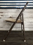 画像2: Vintage Metal Folding Chair (J198) (2)