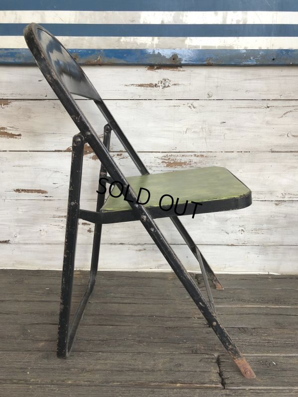 画像2: Vintage Lyon Metal Folding Chair (J200)