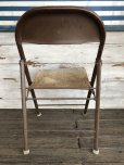 画像3: Vintage Metal Folding Chair (J198)