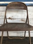 画像9: Vintage Metal Folding Chair Set (J201)