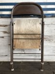 画像11: Vintage Metal Folding Chair (J198)