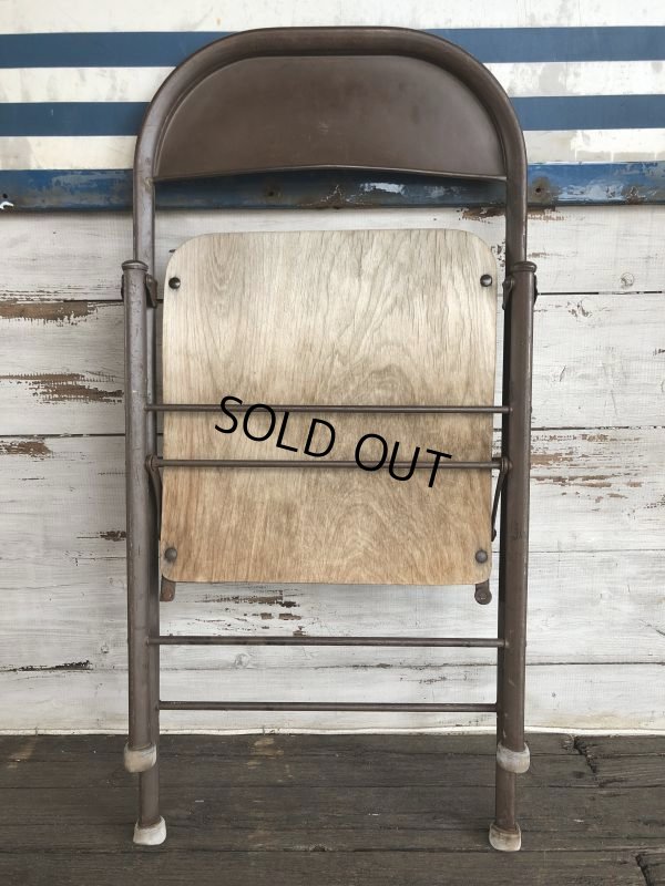 画像11: Vintage Metal Folding Chair (J198)
