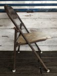 画像4: Vintage Metal Folding Chair (J198)