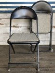 画像1: Vintage Metal Folding Chair (J199) (1)