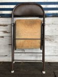 画像10: Vintage Metal Folding Chair (J198)