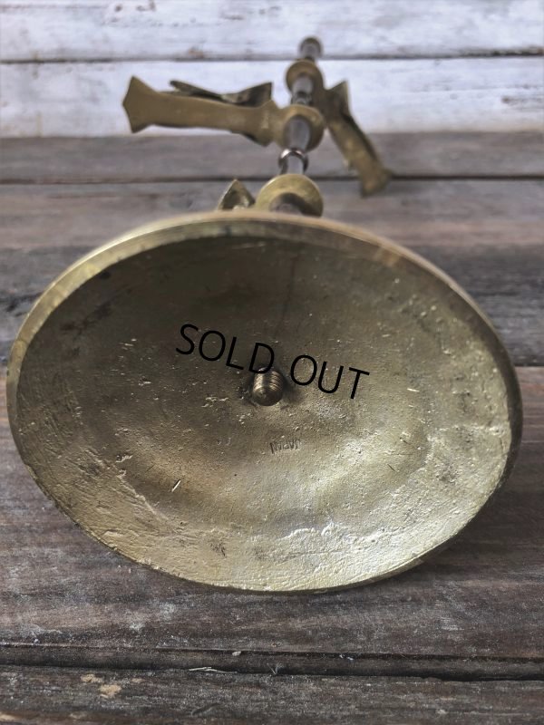画像8: Vintage Brass Gloved Hand Clip Stand JAPAN (J205)