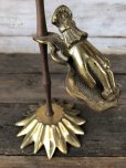 画像9: Vintage Brass Gloved Hand Clip Stand JAPAN (J207)