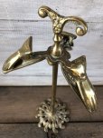 画像6: Vintage Brass Gloved Hand Clip Stand JAPAN (J203)