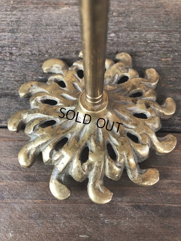 画像8: Vintage Brass Gloved Hand Clip Stand JAPAN (J204)