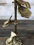 画像6: Vintage Brass Gloved Hand Clip Stand JAPAN (J206)