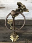 画像6: Vintage Brass Gloved Hand Clip Stand JAPAN (J207)