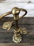 画像8: Vintage Brass Gloved Hand Clip Stand JAPAN (J206)