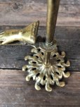 画像7: Vintage Brass Gloved Hand Clip Stand JAPAN (J204)