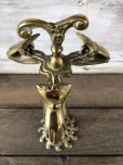 画像7: Vintage Brass Gloved Hand Clip Stand JAPAN (J203)