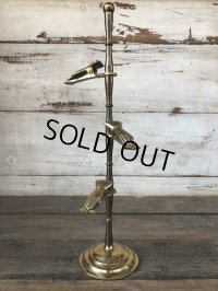 Vintage Brass Gloved Hand Clip Stand JAPAN (J205)