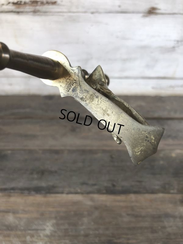 画像9: Vintage Brass Gloved Hand Clip Stand JAPAN (J205)