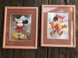 画像10: Vintage Foil Picture of Disney Mickey & Minnie Mouse (J209)