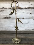 画像2: Vintage Brass Gloved Hand Clip Stand JAPAN (J206) (2)