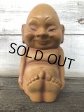 50s Billiken Kelvin JAPAN Ceramic Piggy Bank (J210)