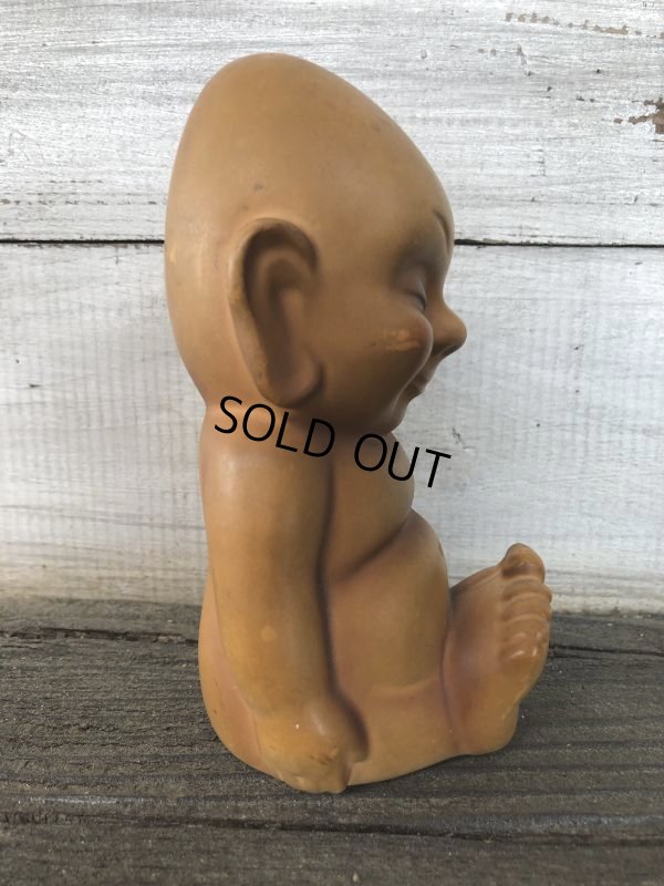 画像5: 50s Billiken Kelvin JAPAN Ceramic Piggy Bank (J210)