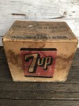 画像3: Vintage 7-UP Waxed Cardboard Crate (J214)