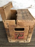 画像7: Vintage 7-UP Waxed Cardboard Crate (J214)