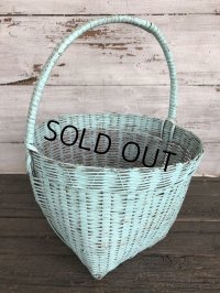 Antique Primitive Baskets Green (J217)