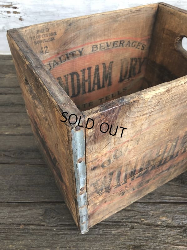 画像6: 40s Vintage Wooden Crate Windham Dry (J221) 